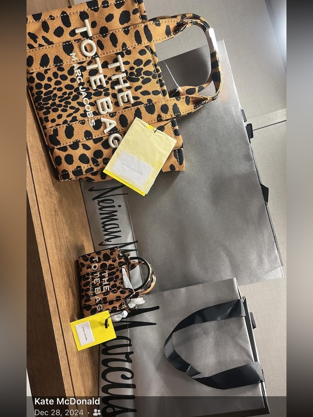 Marc Jacobs the tote bag Leopard / Cheeta Print Tote bag - Picture 6 of 6
